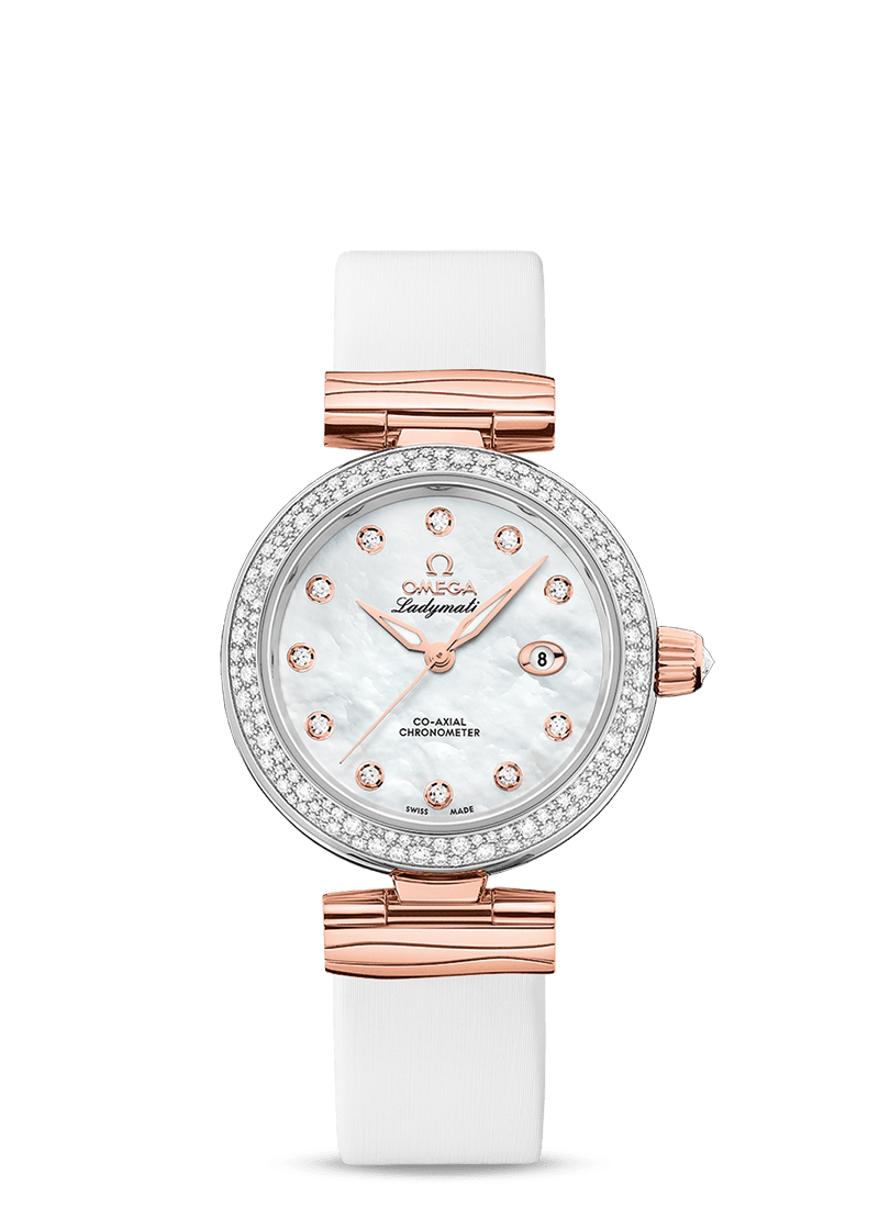 Omega De Ville Ladymatic 34Mm Automatic Women'S Watch 425.35.34.20.55.001